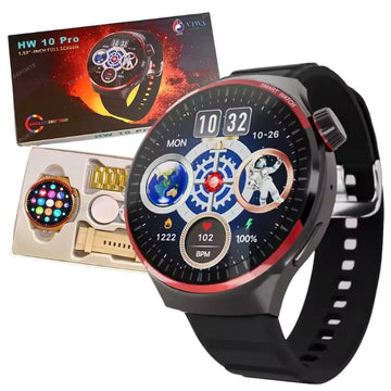 HW10 Pro Smartwatch | 1.52" AMOLED Display Bluetooth Call Fitness Tracker Stylish Design